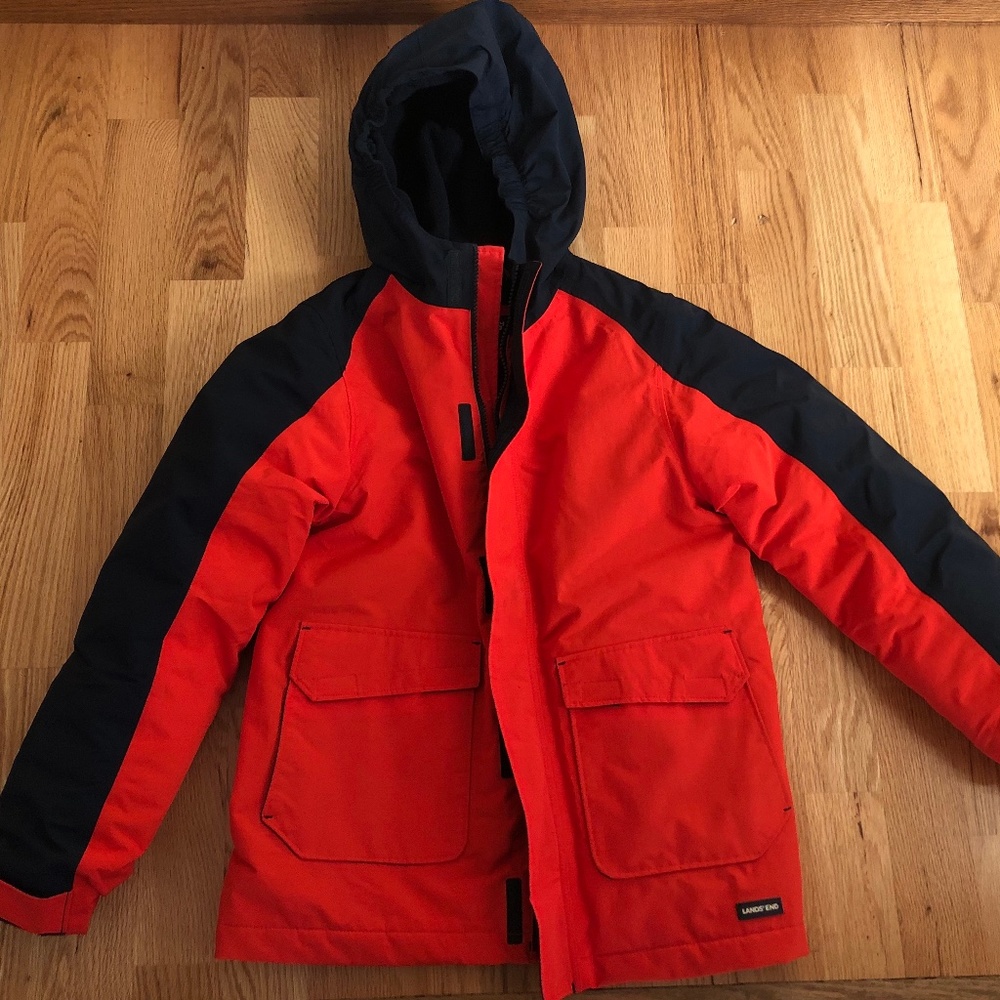 LIKE NEW Lands' End Squall Waterproof Insulated Winter Parka